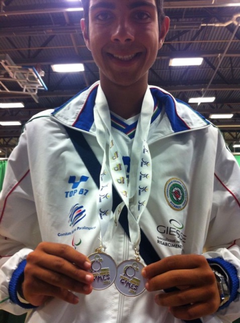 IWAS World Junior Games: anche l'oro a squadre per Marco Coluccini