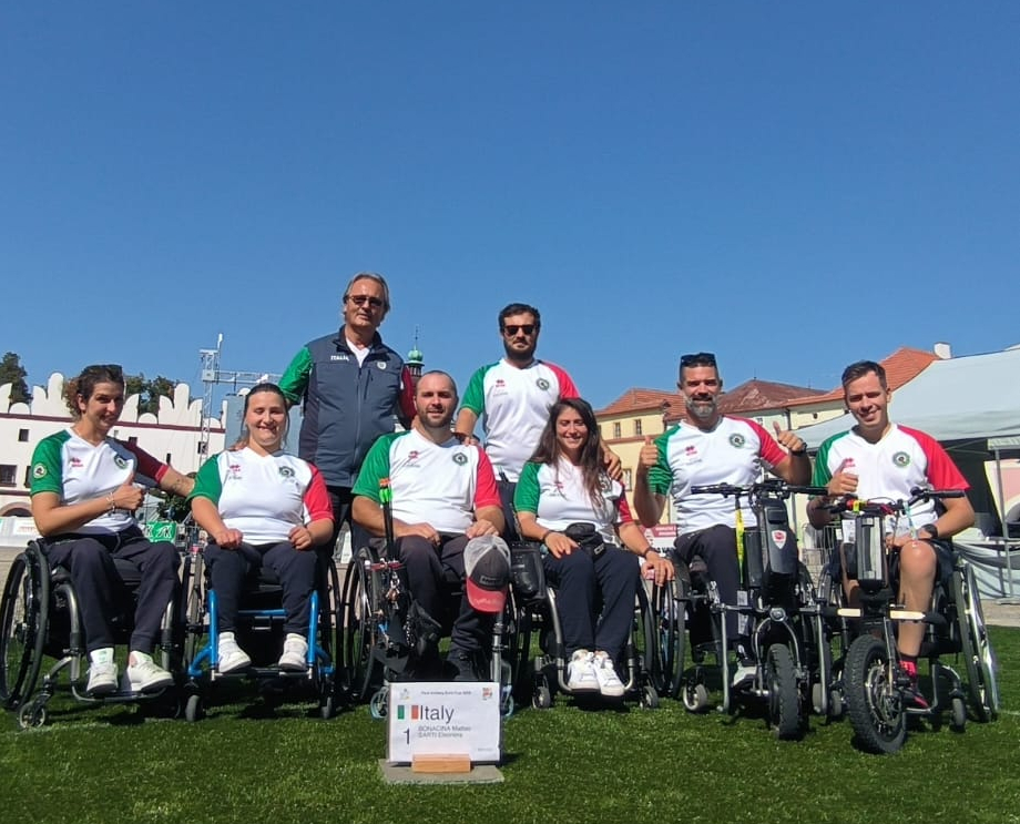 Finale Para-Archery Cup: 9 medaglie e 7 ori per l'Italia