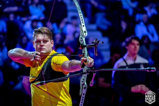 Matteo Borsani in azione nella finale per il bronzo 2