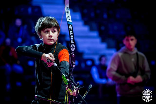 il giovanissimo Pietro Ghibaudi vince la sfida del ricurvo Under 15 2