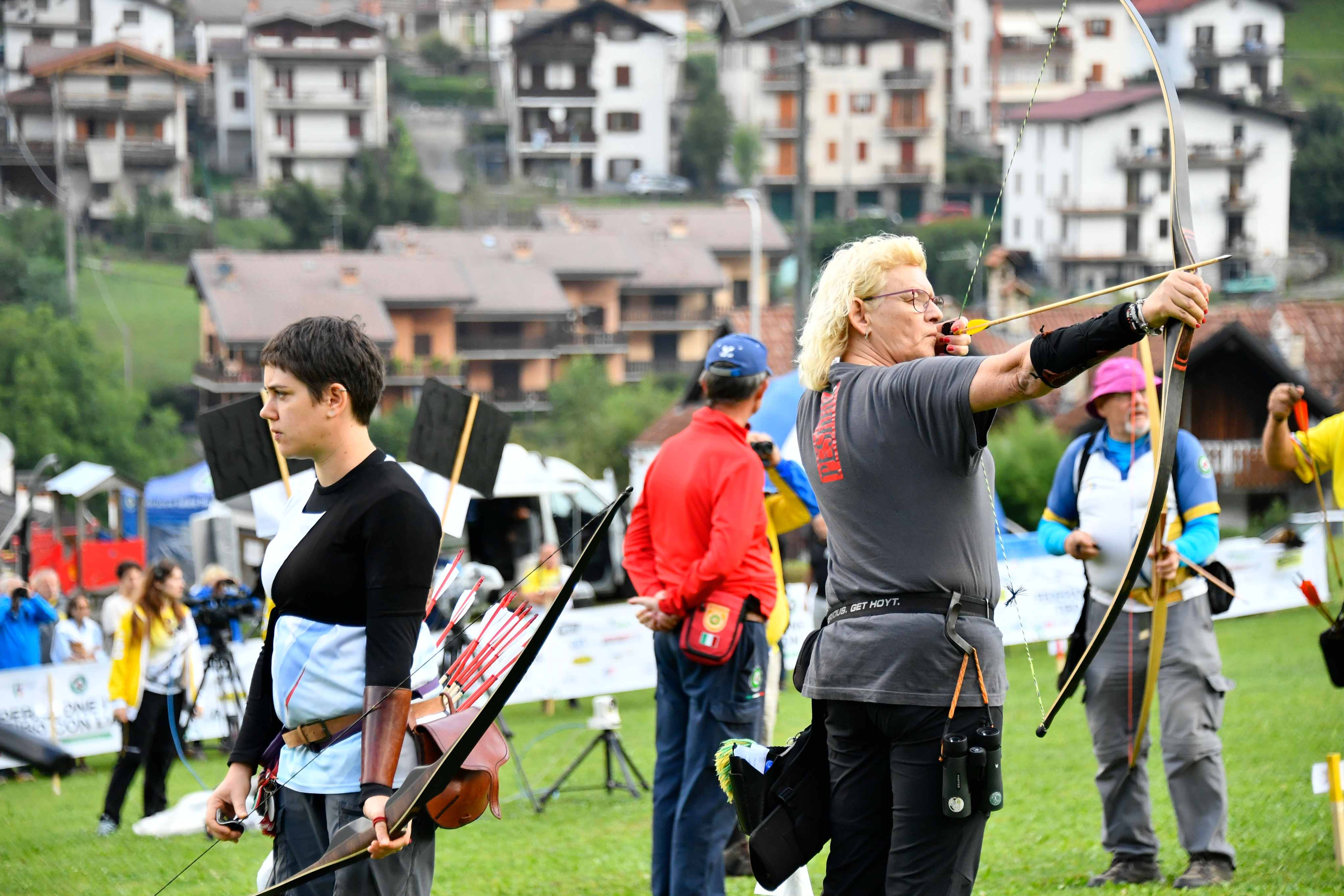 Mari Cristina Giorgetti campionessa longbow